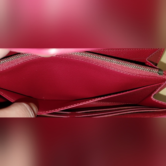 Louis Vuitton Pink Epi Sarah Wallet - Picture 11 of 15